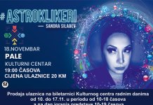 Сандра Силађев у урнебесној комедији „Астрокликери“ на сцени Културног центра Пале