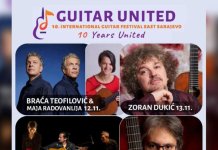 Сутра почиње Међународни фестивал гитаре