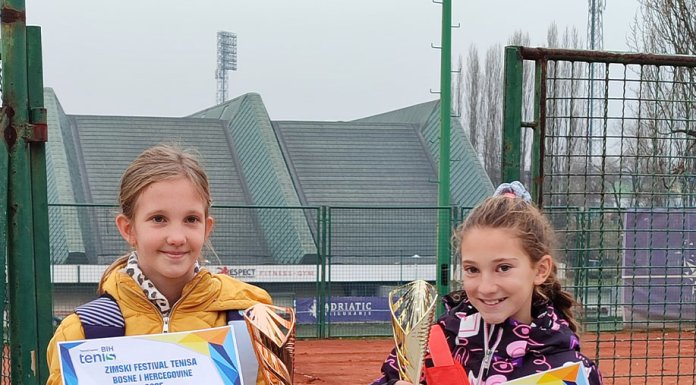 Елена Петровић са Пала побједница дјечијег тениског турнира у Сарајеву