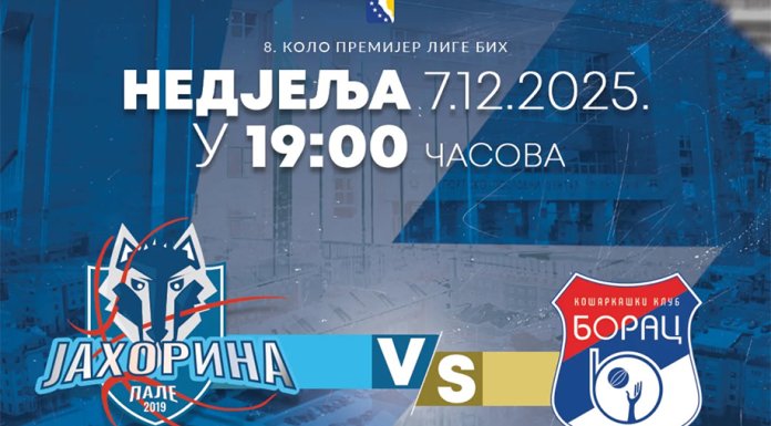 Kошаркаши „Јахорине“ данас у дербију дочекују екипу „Борца“