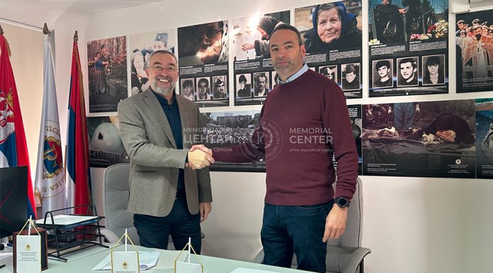 Меморијални центар Републике Српске и Центар за друштвено-политичка истраживања потписали Меморандум о сарадњи