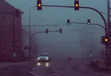 Коловози мокри и клизави, видљивост смањена