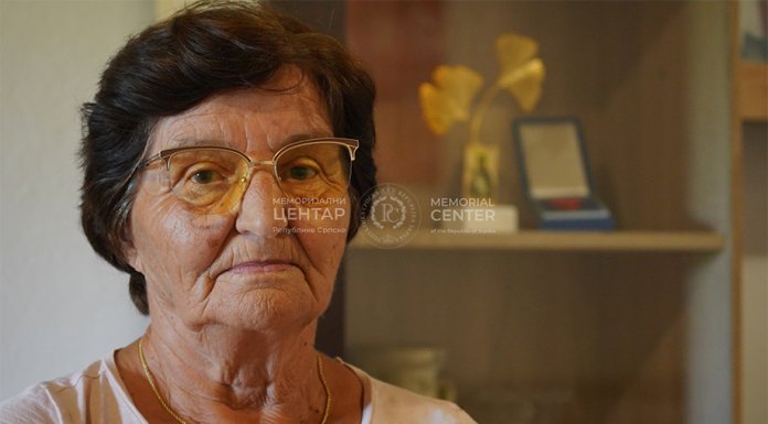 Свједочанство Зоре Чавић о погибији сина Зорана