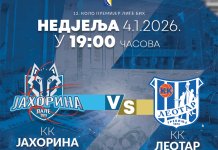 Кошаркаши „Јахорине“ сутра дочекују „Леотар“