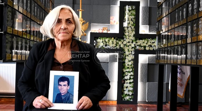 Свједочанство Борике Шиљеговић о погибији сина Радомира