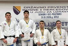 Димитрије Савић сениорски првак БиХ у џудоу