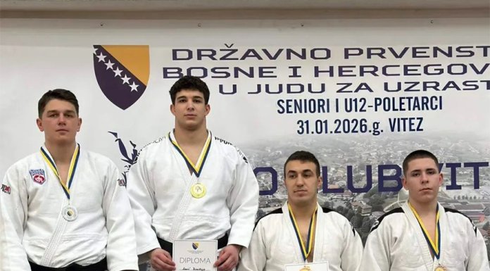Димитрије Савић сениорски првак БиХ у џудоу