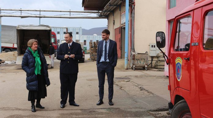 Шинделкова најавила помоћ за Територијалну ватрогасно-спасилачку јединицу Рогатица