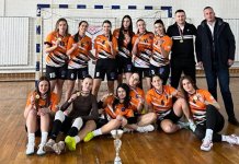 Женска екипа у малом фудбалу СШЦ „Пале“ у конкуренцији на финалном турниру МОИ Републике Српске