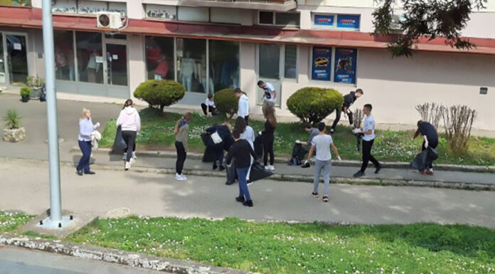 Ђаци, студенти, ватрогасци и спасиоци у акцији за љепши град