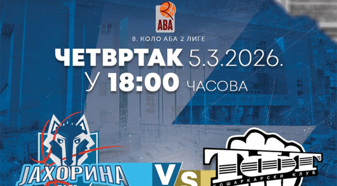 У АБА 2 лиги „Јахорина“ у четвртак дочекује КК „ТФТ Скопје“