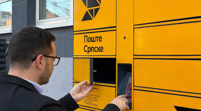 Поште Српске пустиле у рад 14 пакетoмата – пошиљке доступне 24 часа дневно