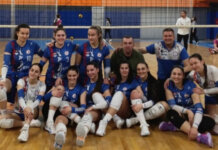 Одбојкашице „Јахорине“ послије маратона славиле у Градишци