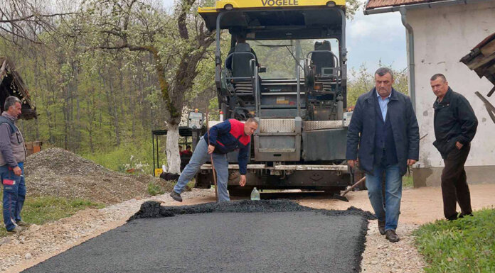 Захваљујући подршци Владе асфалтирана дионица пута Пајићи-Рогосија