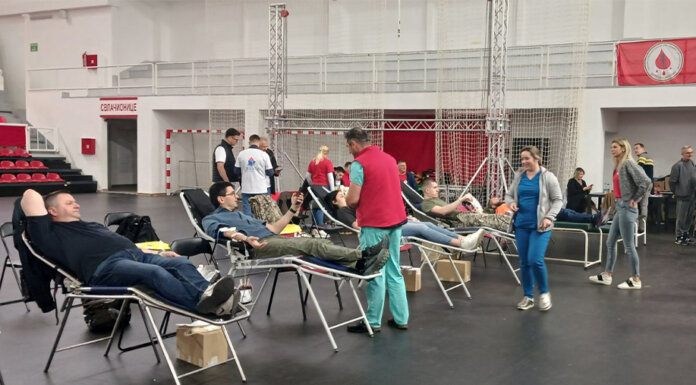 За акцију добровољног давања крви пријављено 300 давалаца