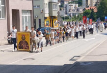 Прослављена храмовна слава цркве у Андрићграду