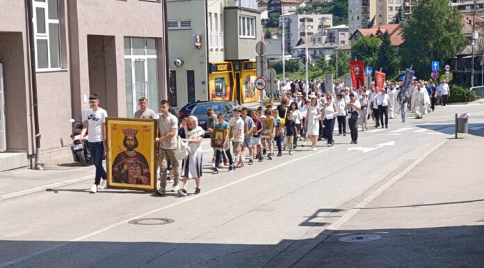 Прослављена храмовна слава цркве у Андрићграду