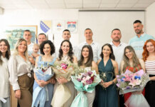 Четвороструко вјенчање у Палама
