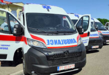 Уручена санитетска возила за Невесиње, Вишеград и Пале