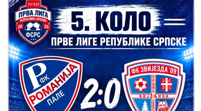 Трећа побједа фудбалера „Романије“, савладана „Звијезда 09“