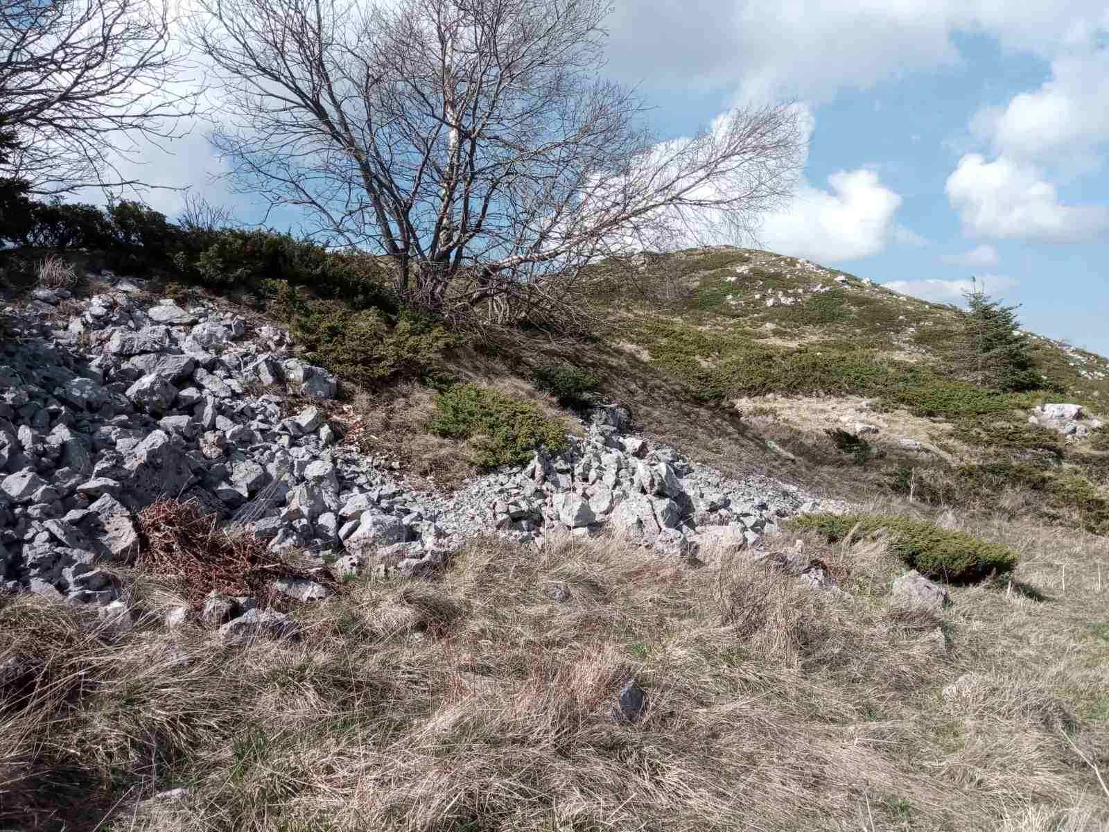 Подручје Јахорине на којем је пронађен улаз у стари рудник
